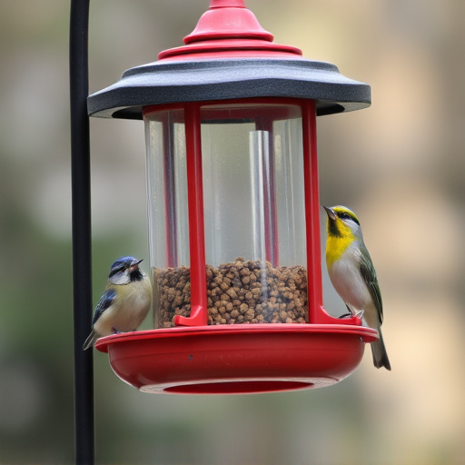 bird feeder station