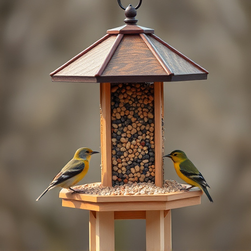 bird feeder station