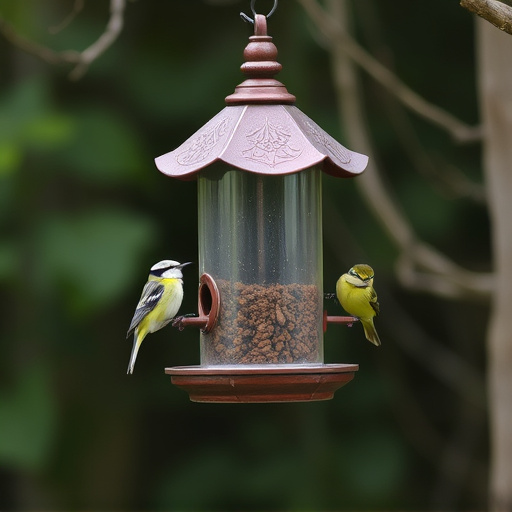 bird feeder station