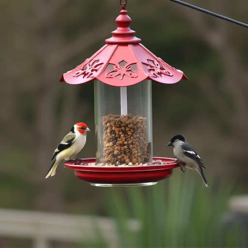 bird feeder station