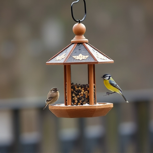 bird feeder station