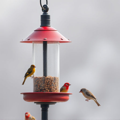 bird feeder station