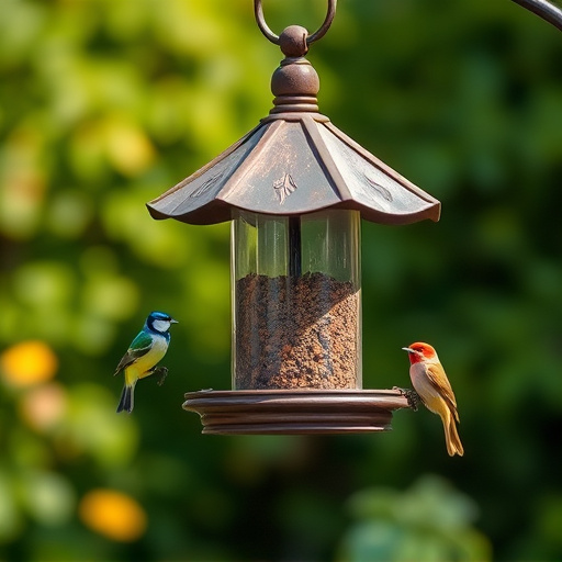 bird feeder station
