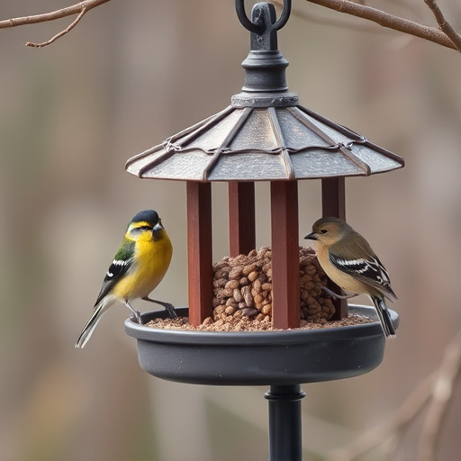 bird feeder station
