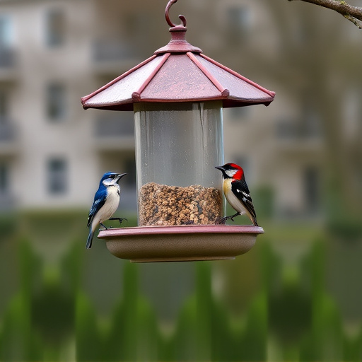 bird feeder station