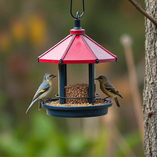 bird feeder station