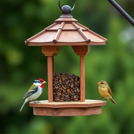 bird feeder station