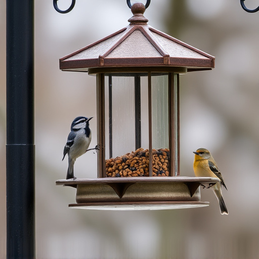 bird feeder station