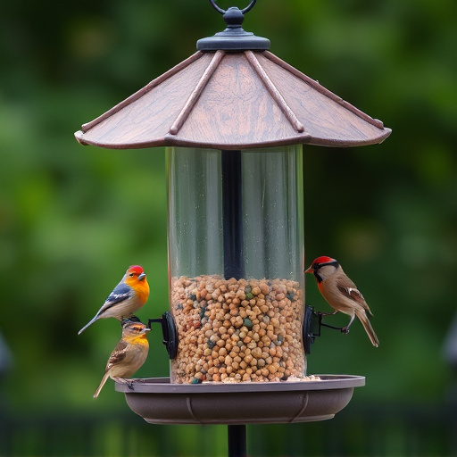 bird feeder station
