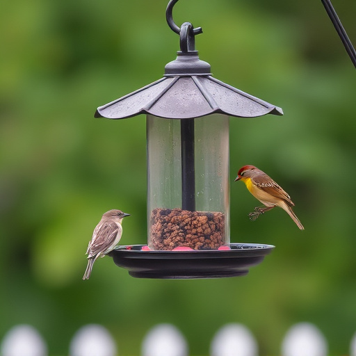 bird feeder station