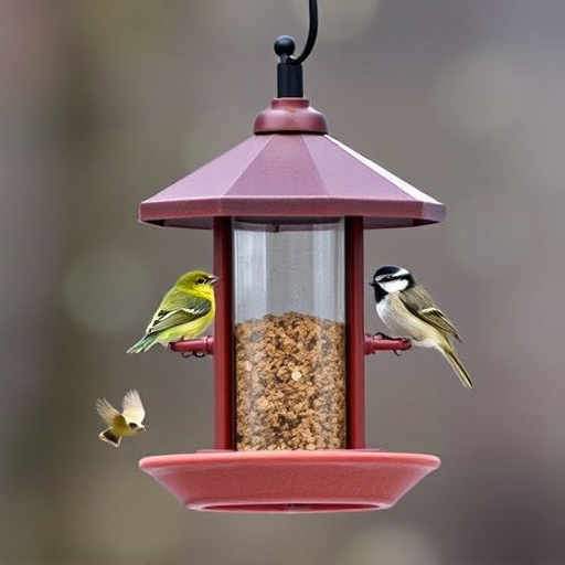 bird feeder station