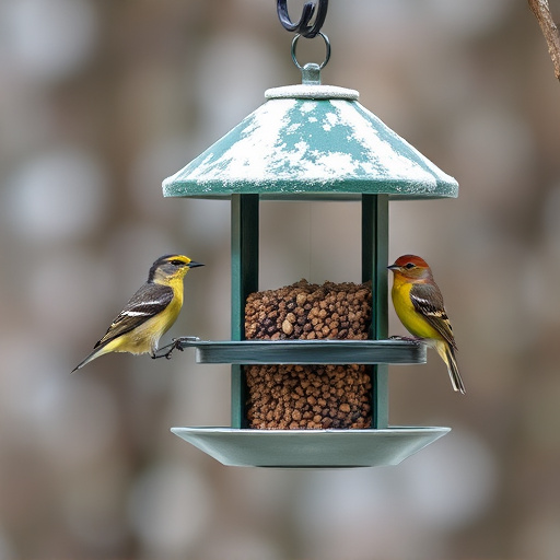 bird feeder station
