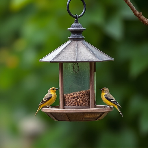 bird feeder station