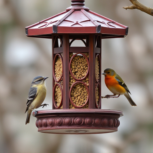 bird feeder station