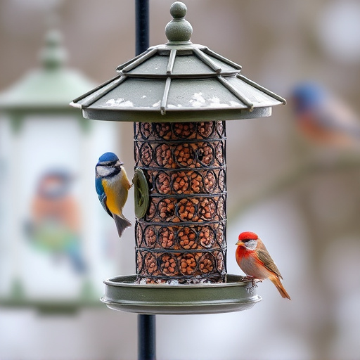 bird feeder station