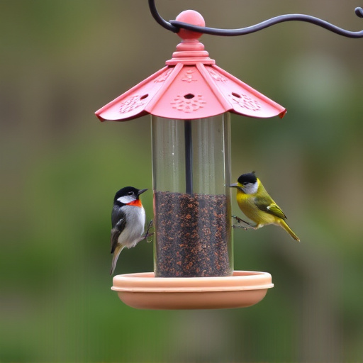 bird feeder station