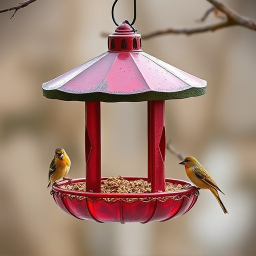 bird feeder station