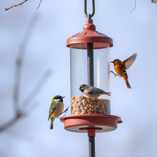 bird feeder station