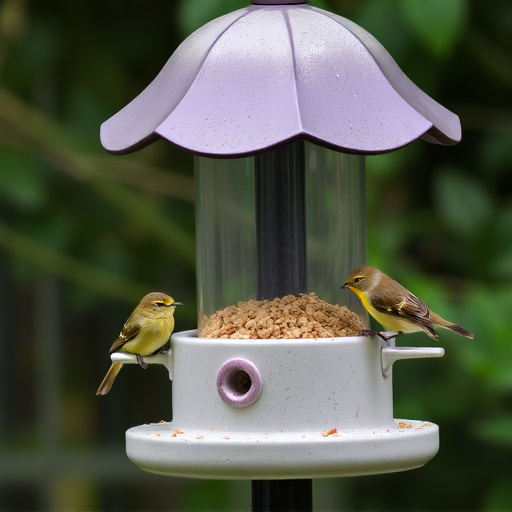 bird feeder station