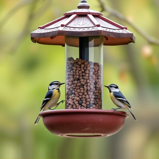 bird feeder station