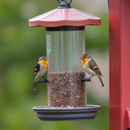bird feeder station