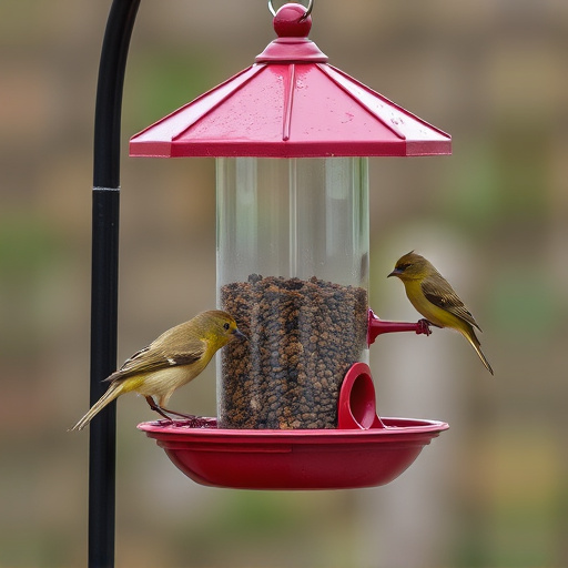 bird feeder station