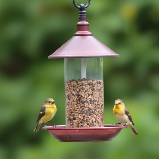 bird feeder station