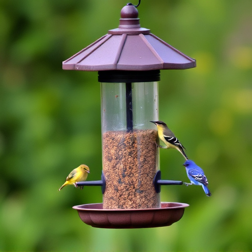 bird feeder station