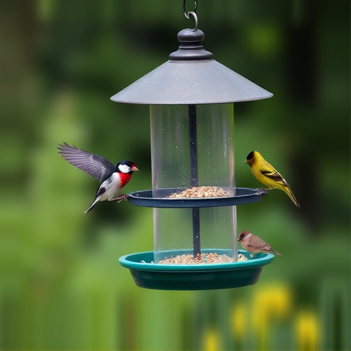 bird feeder station