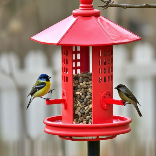 bird feeder station