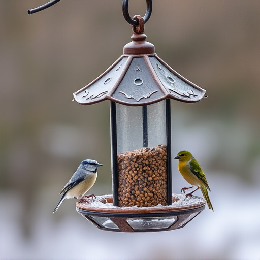 bird feeder station