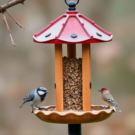 bird feeder station