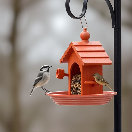 bird feeder station