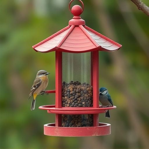bird feeder station
