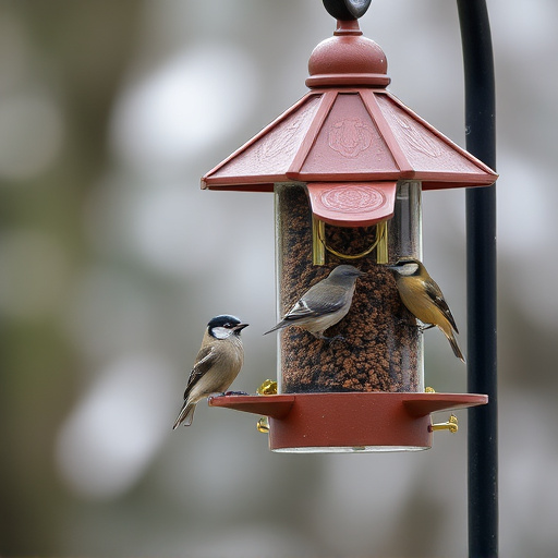 bird feeder station