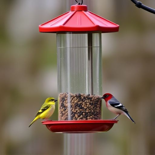 bird feeder station