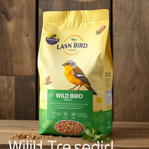 Branded UK wild bird feed packaging