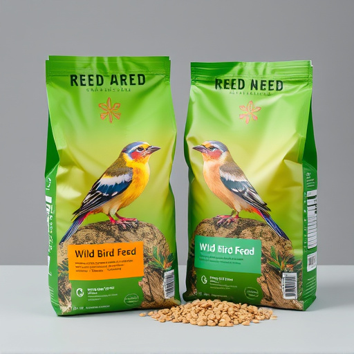 Branded UK wild bird feed packaging