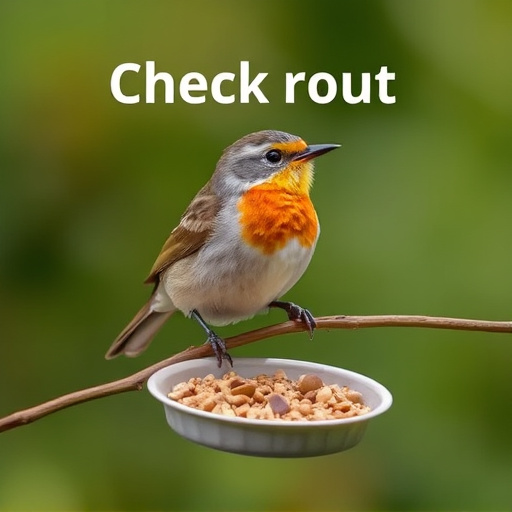 Checkout page for wild bird food