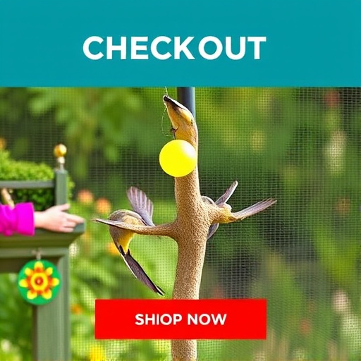 Checkout screen for garden bird supplies