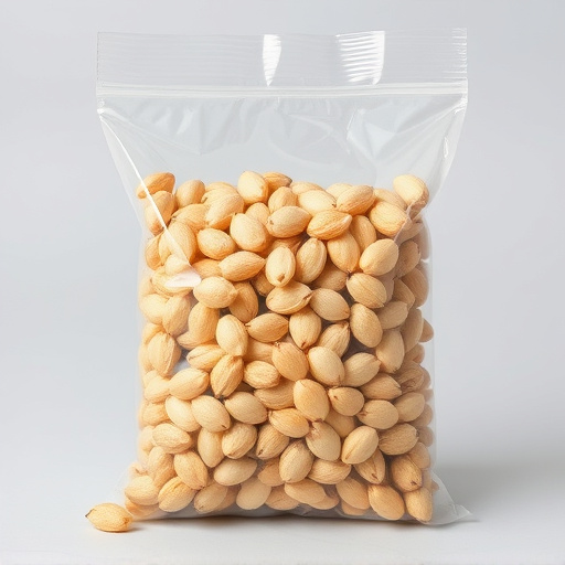 Clear bag of hulled sunflower hearts