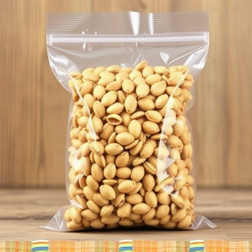 Clear bag of hulled sunflower hearts