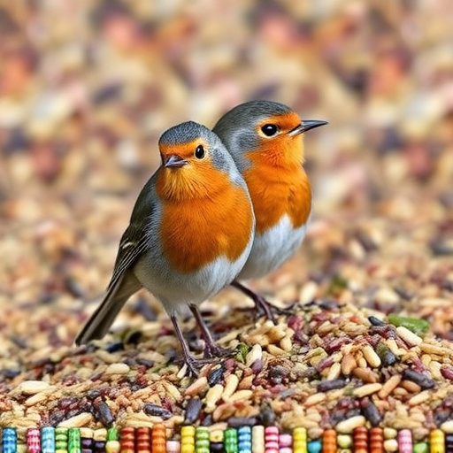 Attracting Robins with Top Bird Seed Mixes in the UK