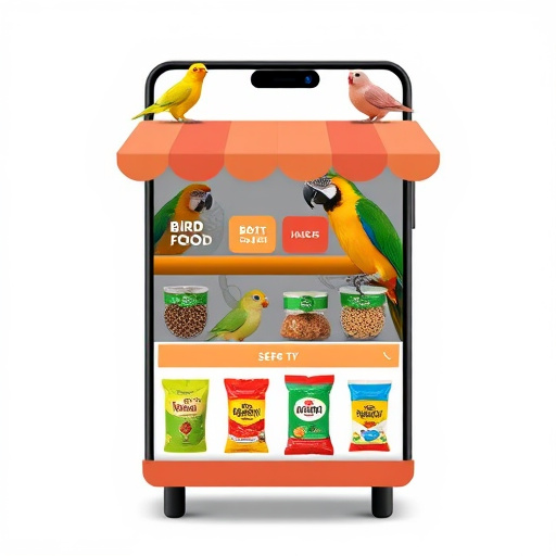 Mobile view of online bird food store