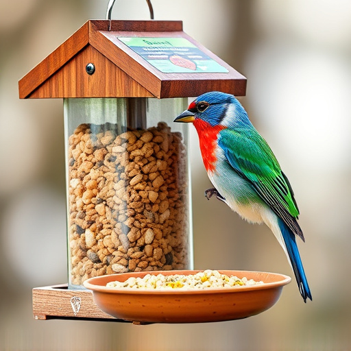 Online order confirmation for bird feed