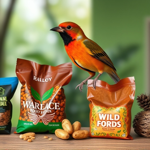 Online shop displaying wild bird food bags