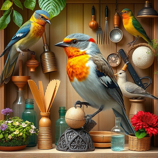 Online shop with garden bird supplies