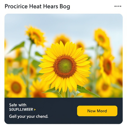 Product page showing sunflower hearts deal