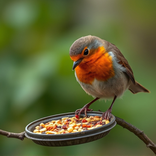 Feeding Robins: Best Bird Seed Mixes for a Healthy UK Garden