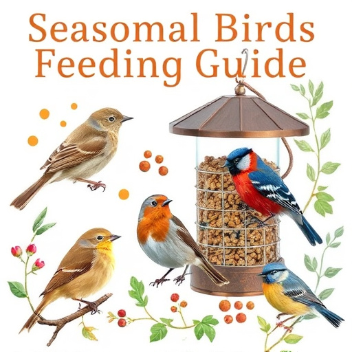 Seasonal bird feeding guide with UK birds